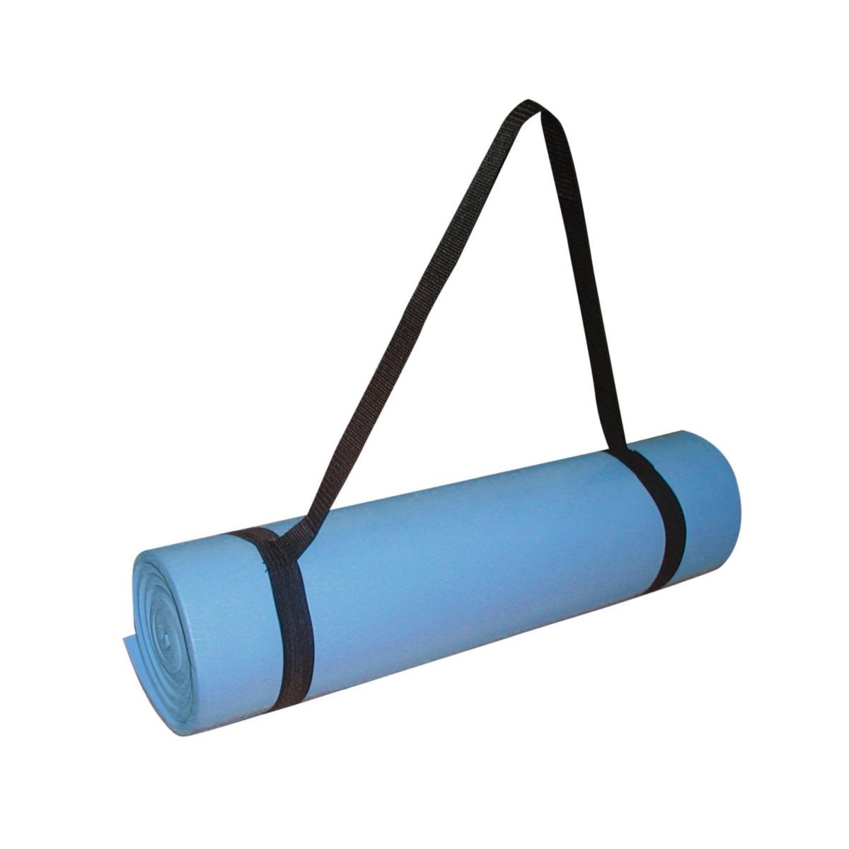 Materassino Arrotolato con Maniglia di Trasporto Toorx - Colore Azzurro