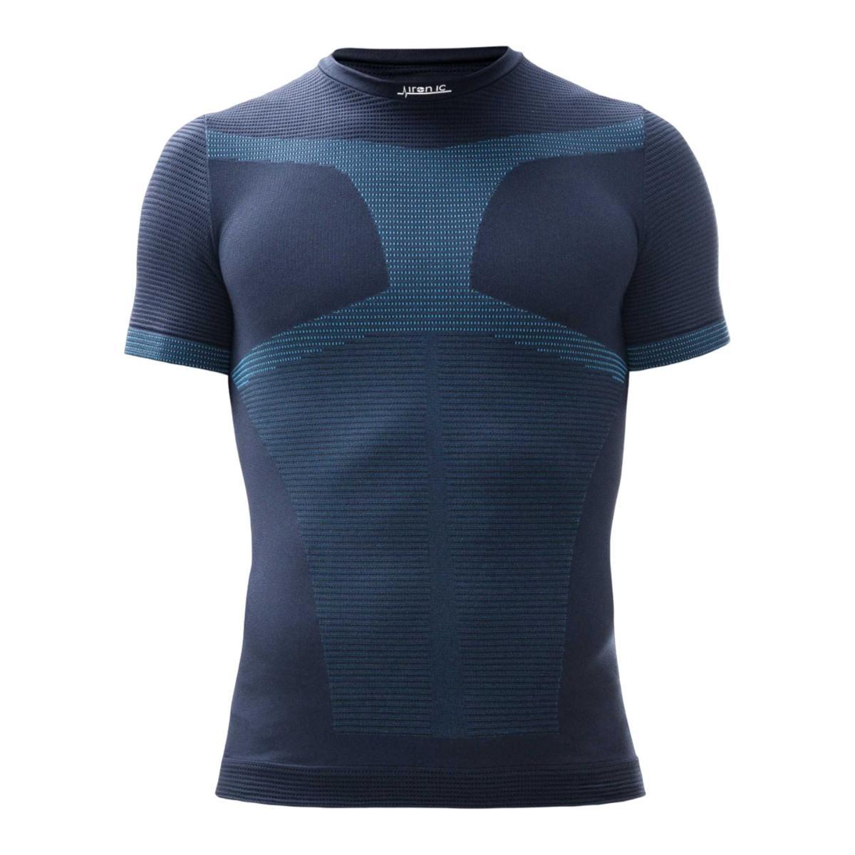 T-Shirt M/Corta Run Iron-Ic 6.0 Blue