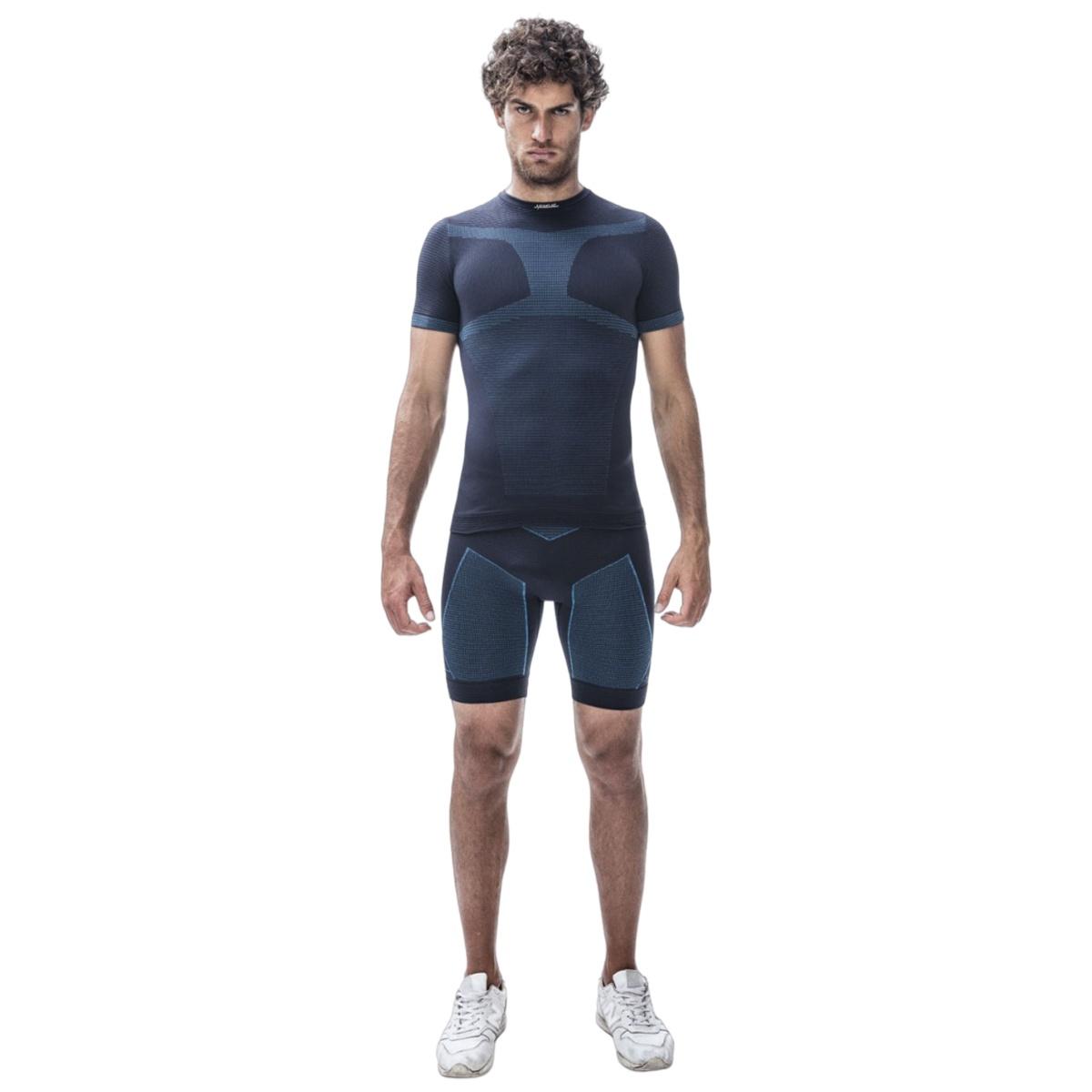 T-Shirt M/Corta Run Iron-Ic 6.0 Blue