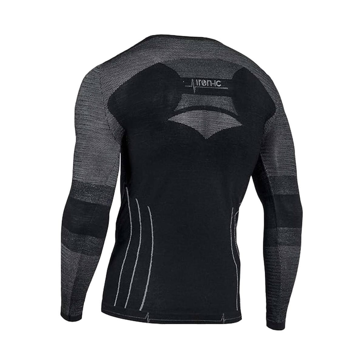 Maglia T-Shirt M/L Tecnica Uomo Iron-IC Merino 7.0 - Colore Black