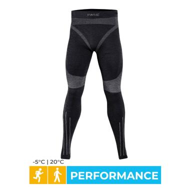 Pantaloni Tecnicii Uomo Iron-IC Merino 7.0 - Colore Black