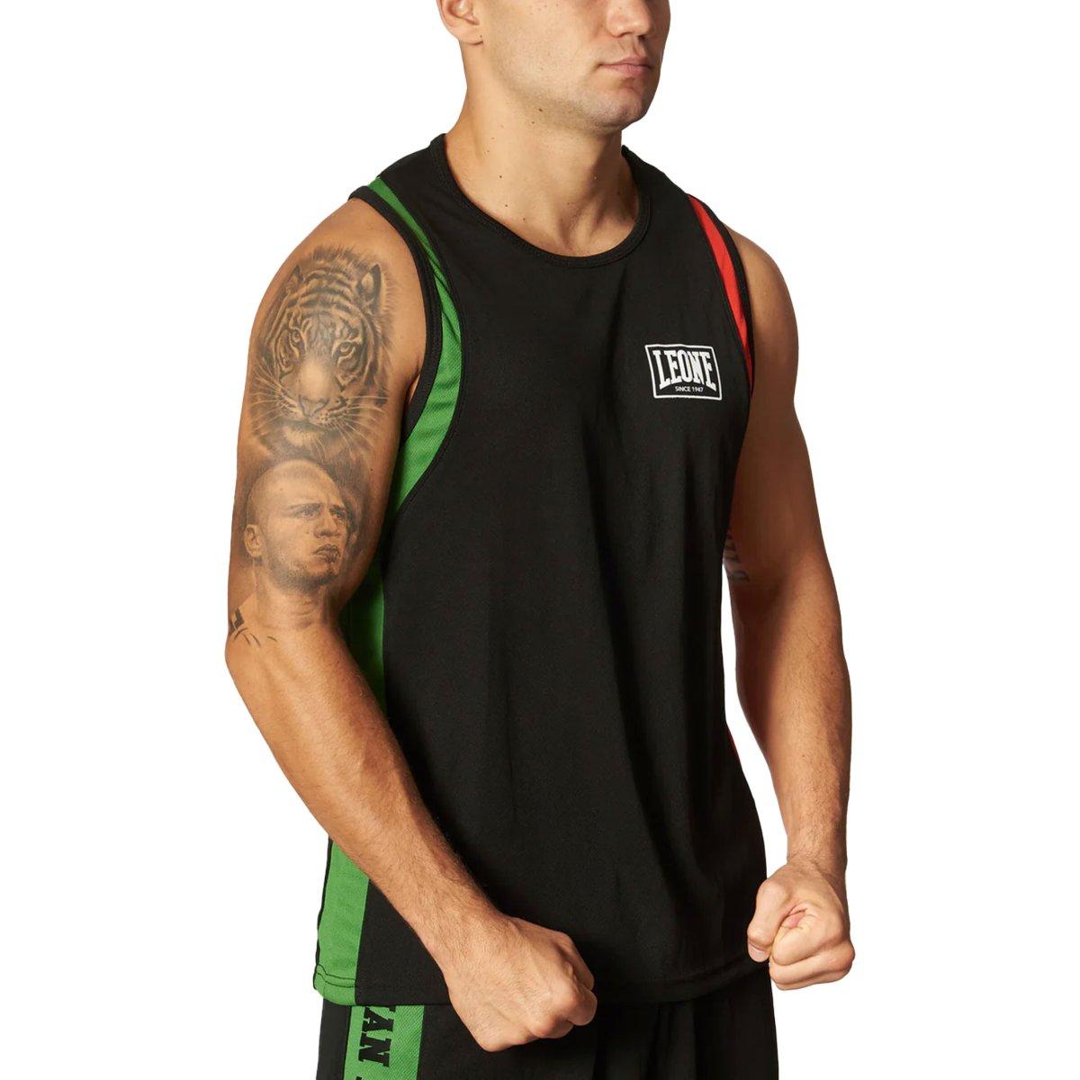 Leone Canotta Uomo Boxe