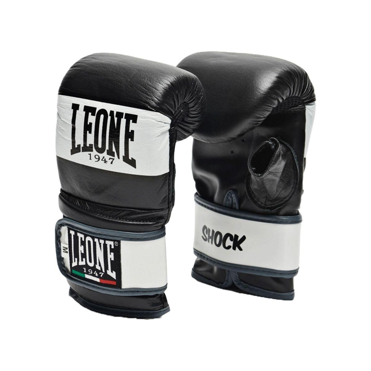 Guanti da Boxe Adulto Sacco Shock -Nero/Bianco