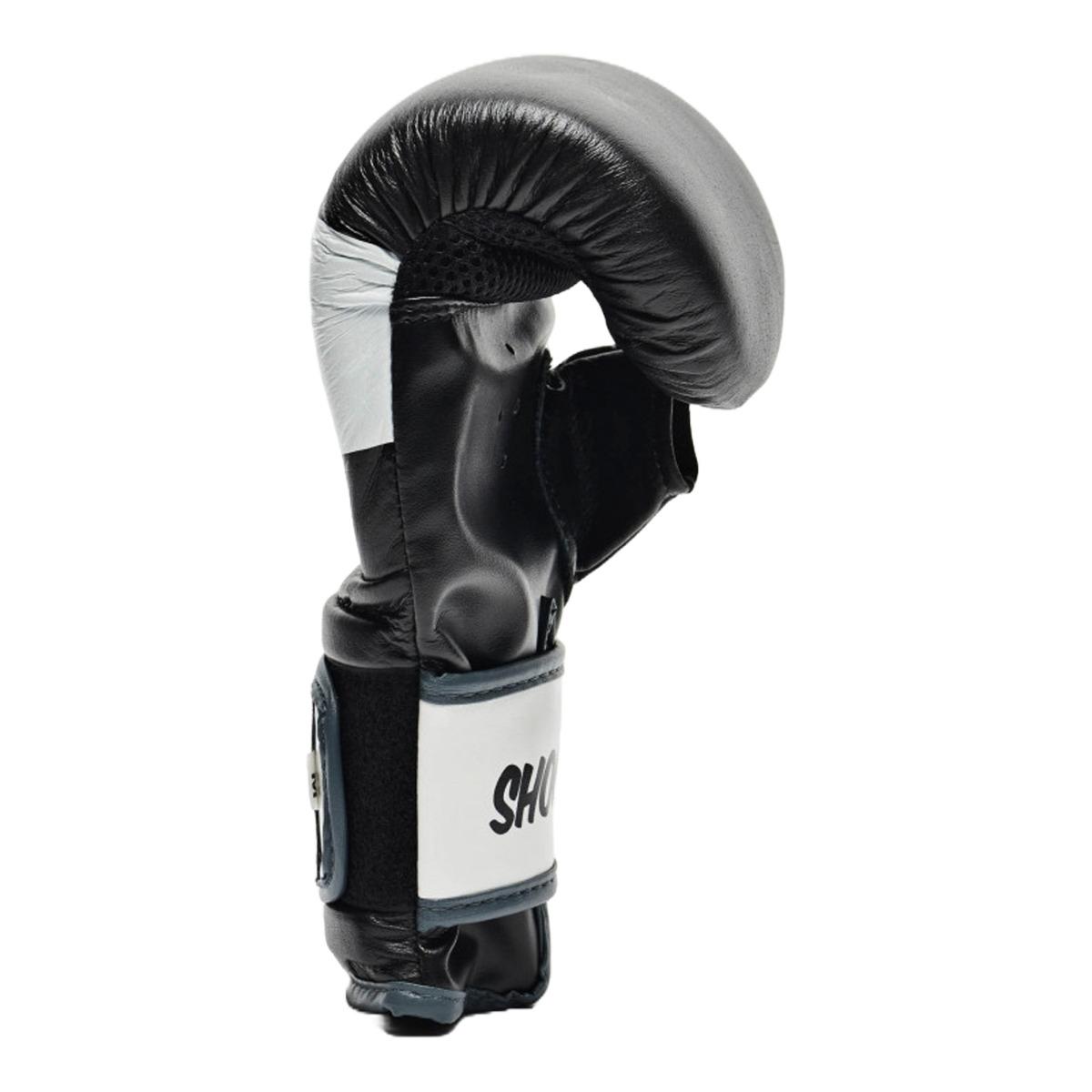 Guanti da Boxe Adulto Sacco Shock -Nero/Bianco