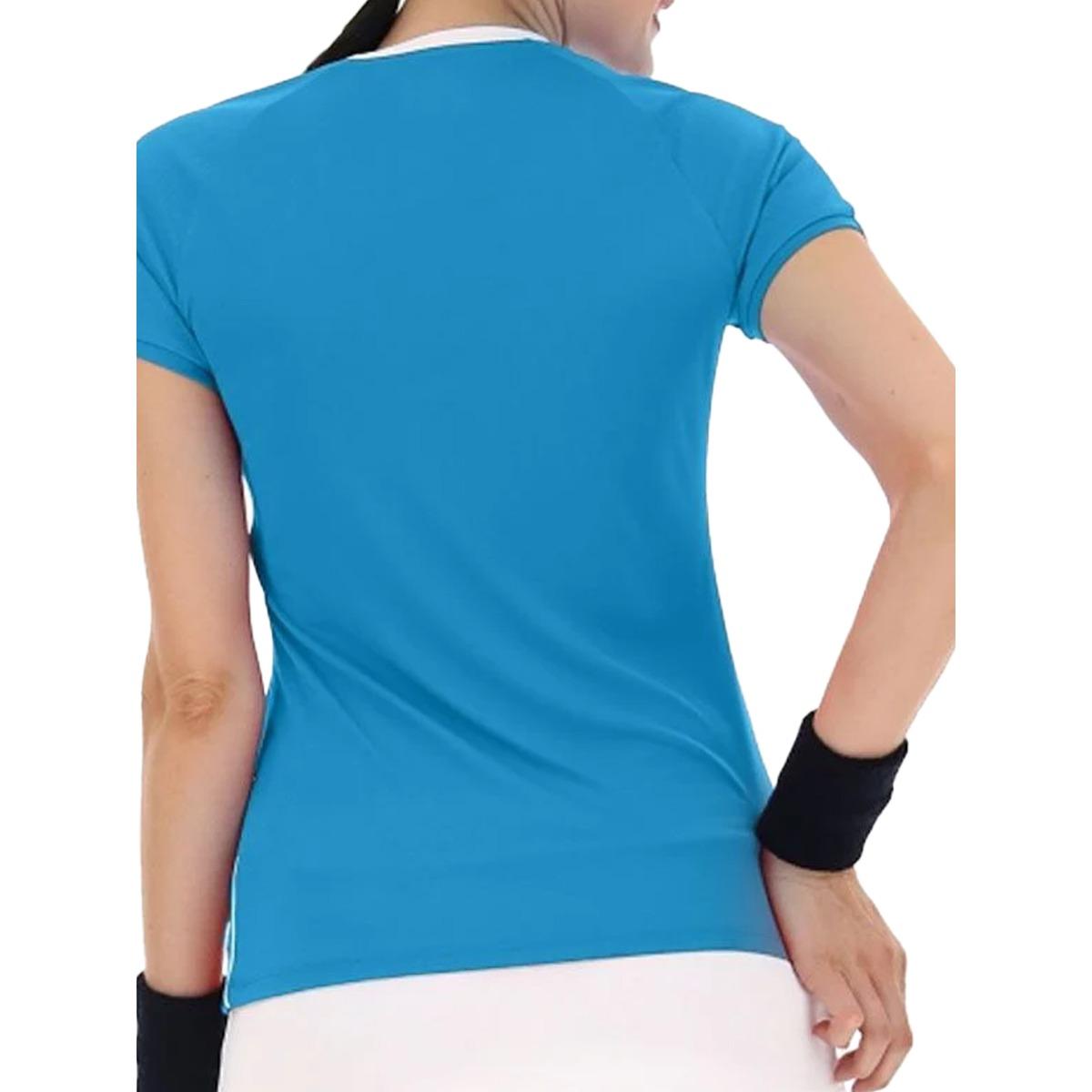 T-Shirt Tennis Donna Squadra - Blue Bay