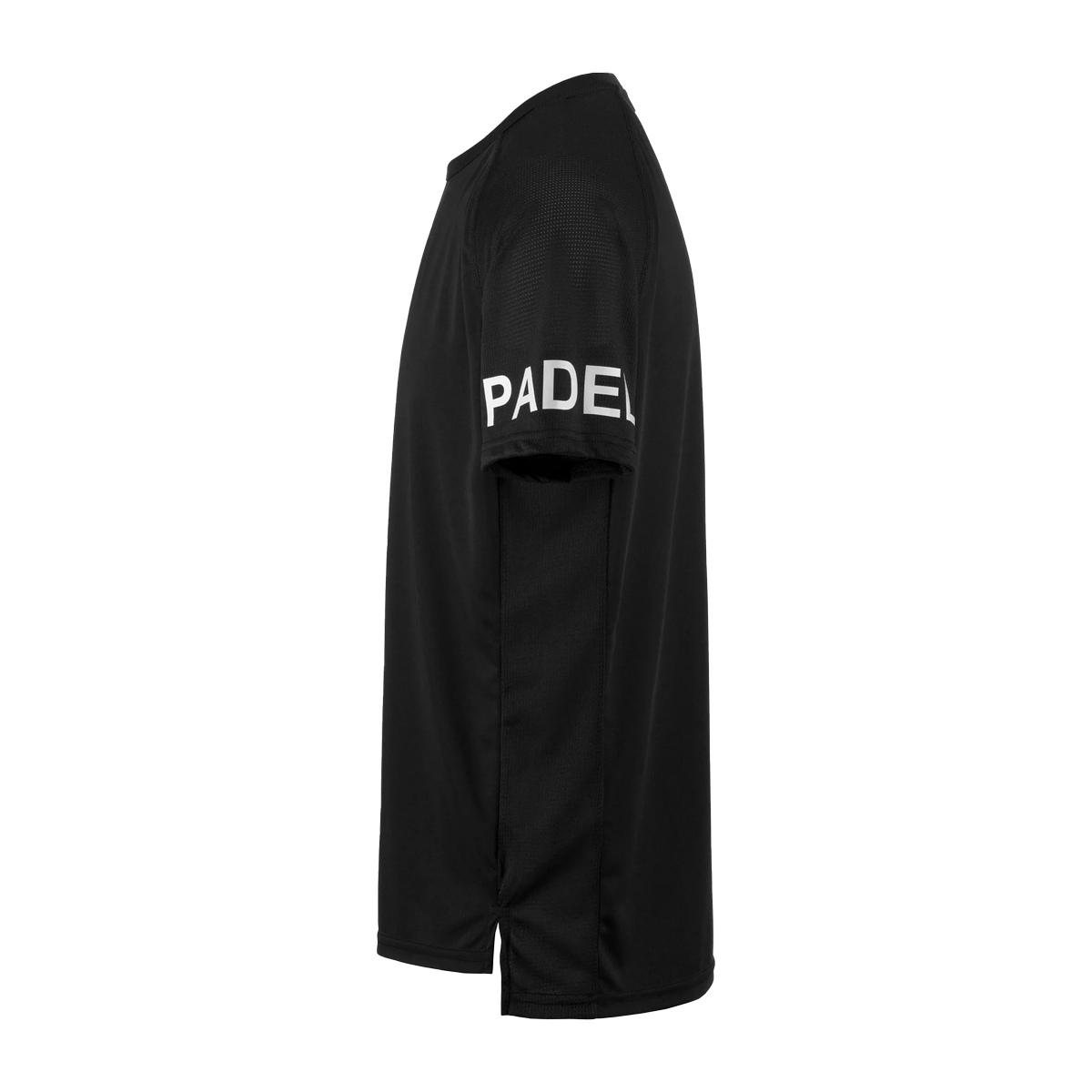 T-shirt Uomo Padel Kappa Kombat Dago - Colore Black