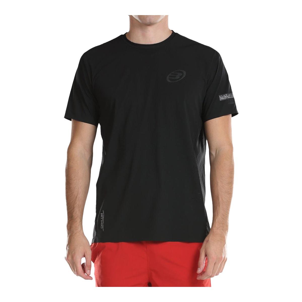 T-SHIRT PADEL  UOMO ODEON - Black