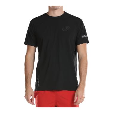 T-SHIRT PADEL  UOMO ODEON - Black