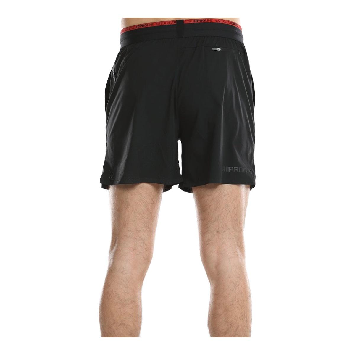 SHORT PADEL UOMO OVALO -  Black