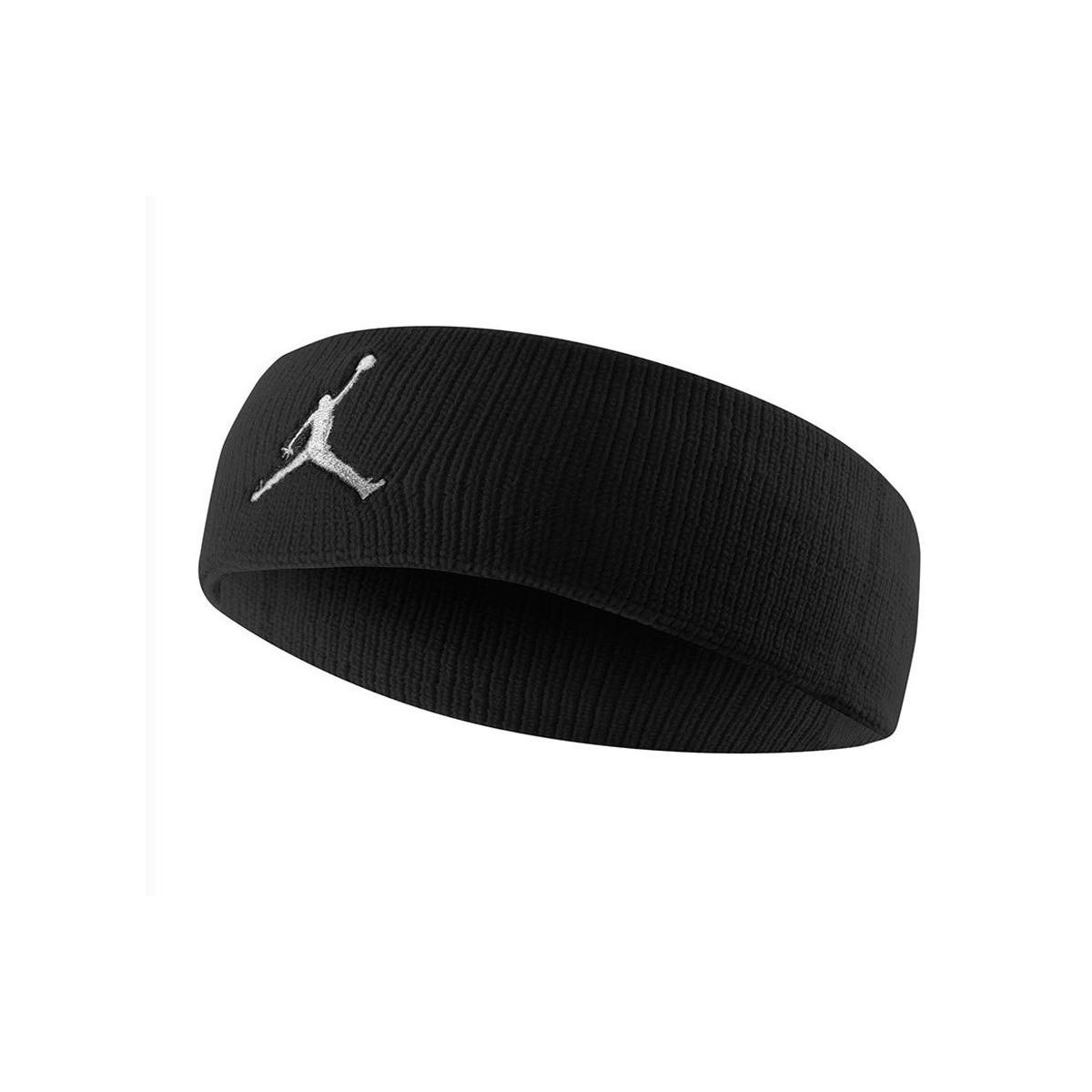 Fascia per Capelli Fitness Tennis  Jordan Dri-FIT Jumpman -Black/White