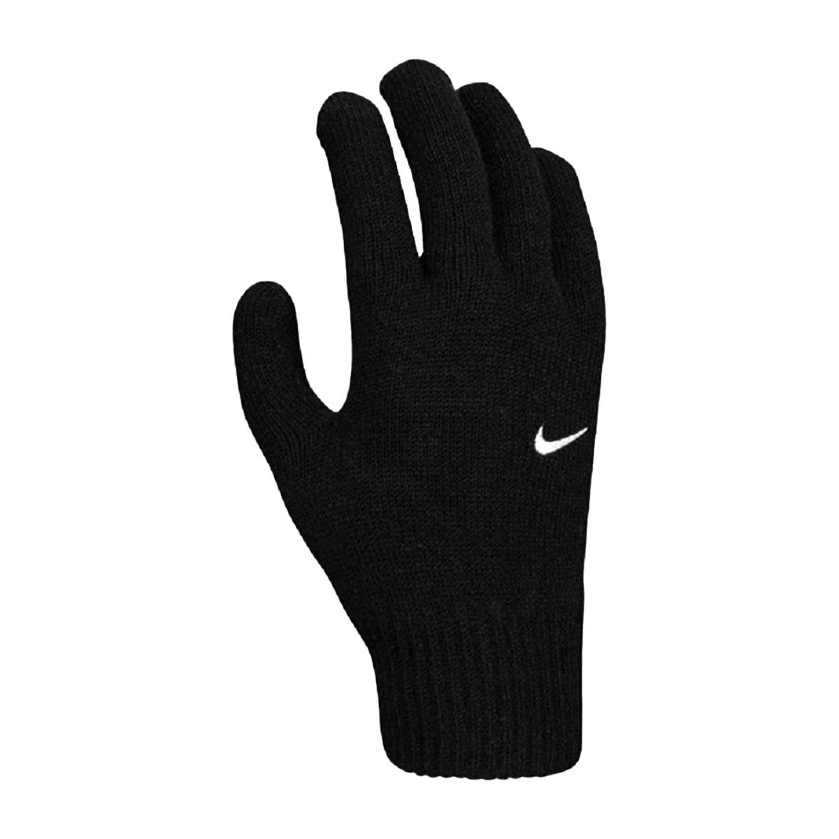 Nike Swoosh Knit Glv_Guanti Bk-wh
