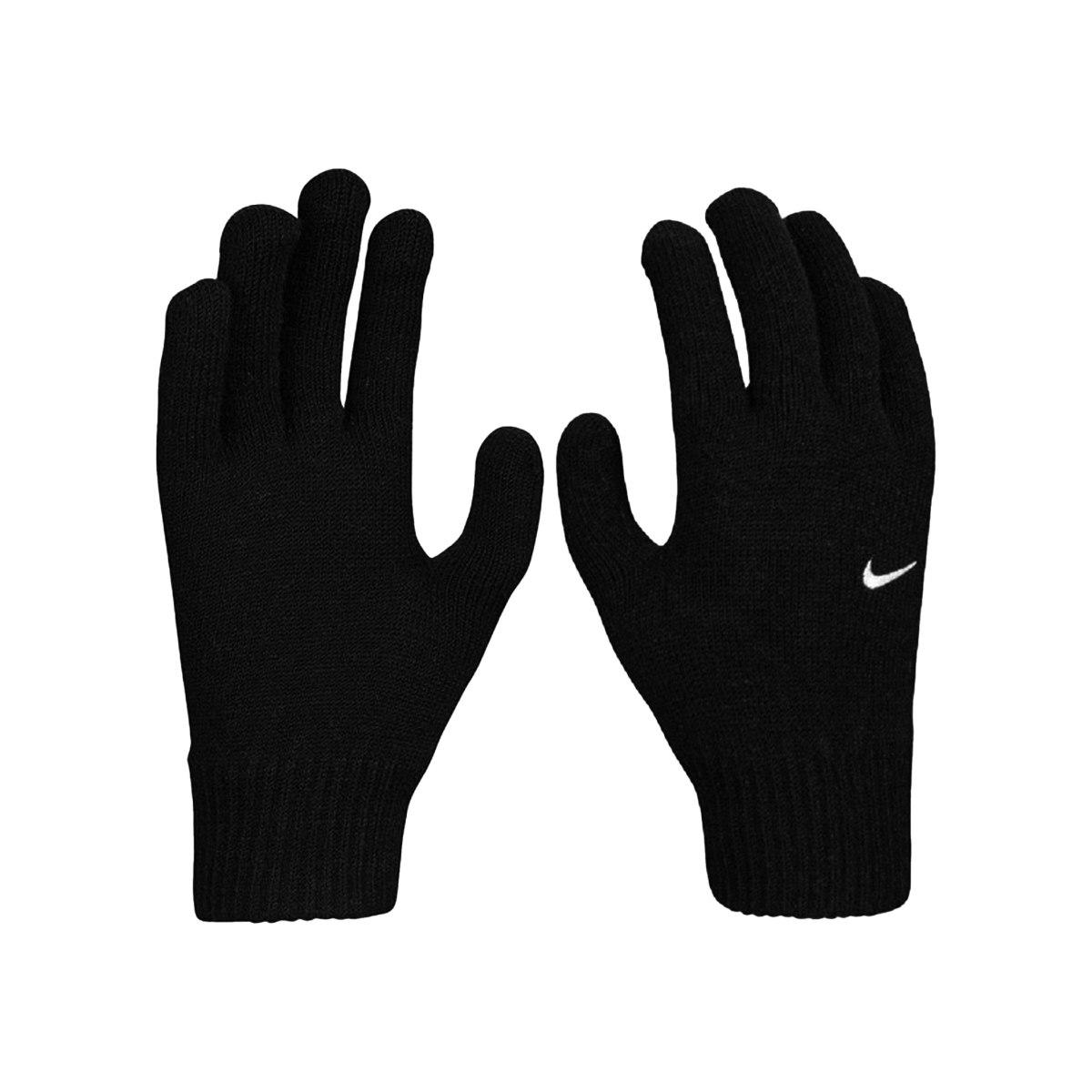 Nike Swoosh Knit Glv_Guanti Bk-wh