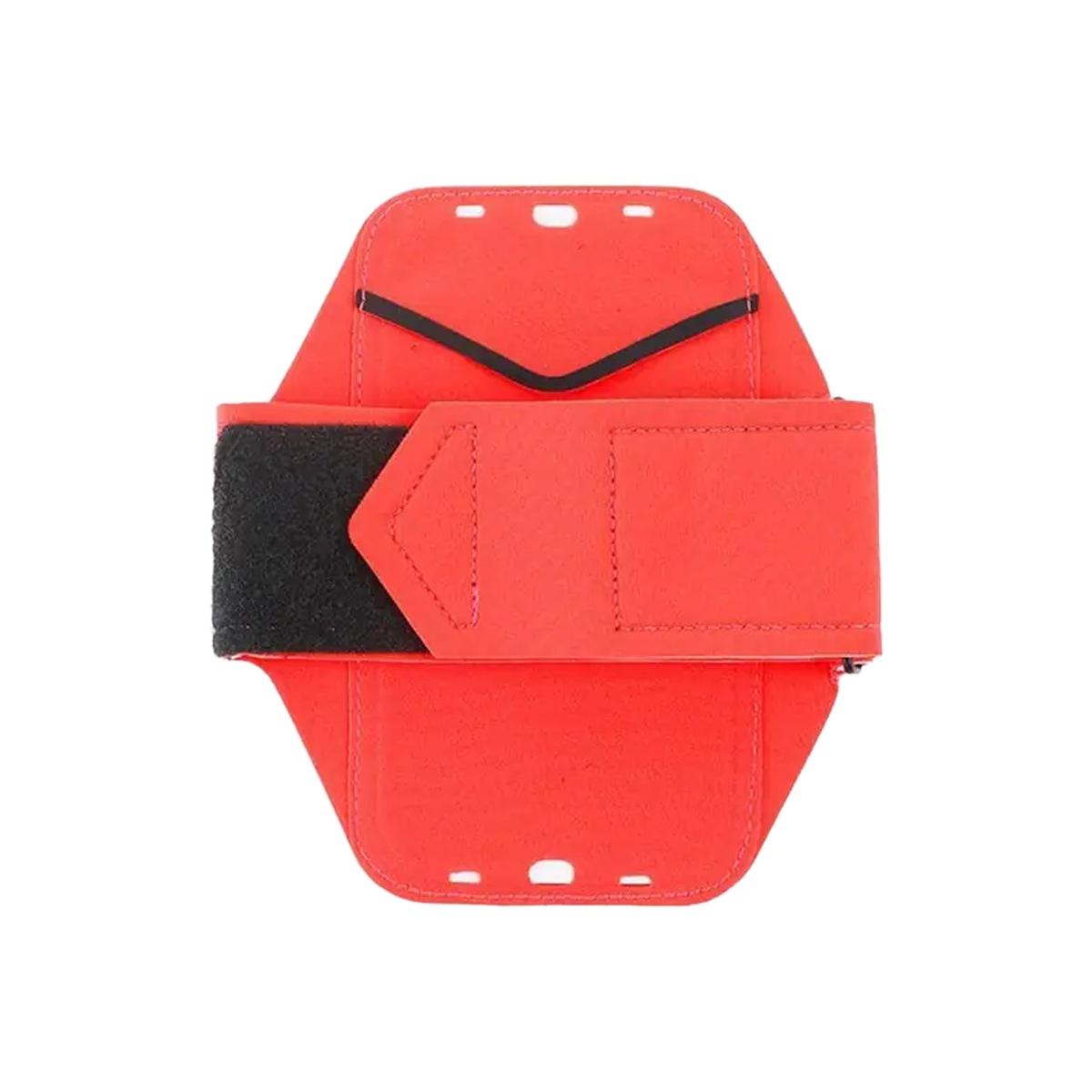 Portatelefono Lean Arm Band - Bright Crimson/Black/Silver