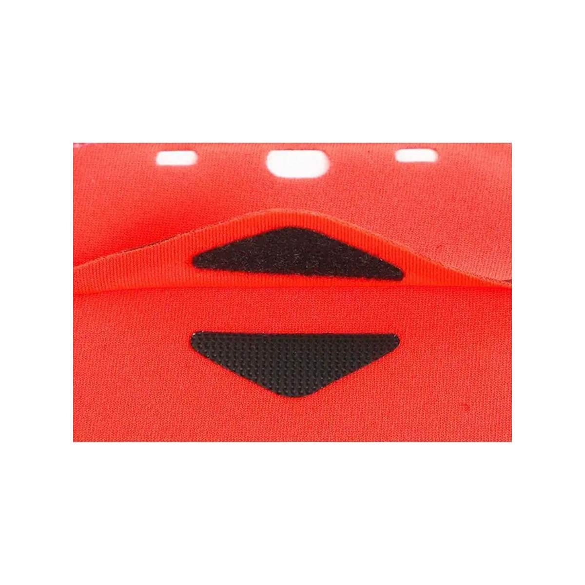 Portatelefono Lean Arm Band - Bright Crimson/Black/Silver