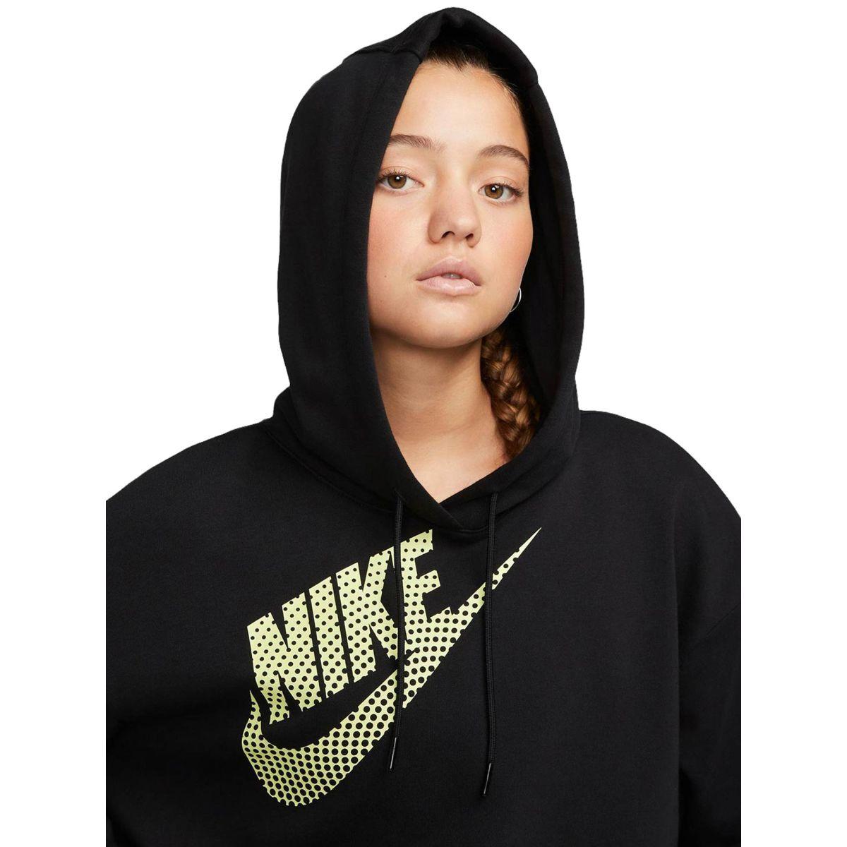 FELPA CON CAPPUCCIO CROP DONNA ADIDAS PO HOODIE CROP DNC fleece