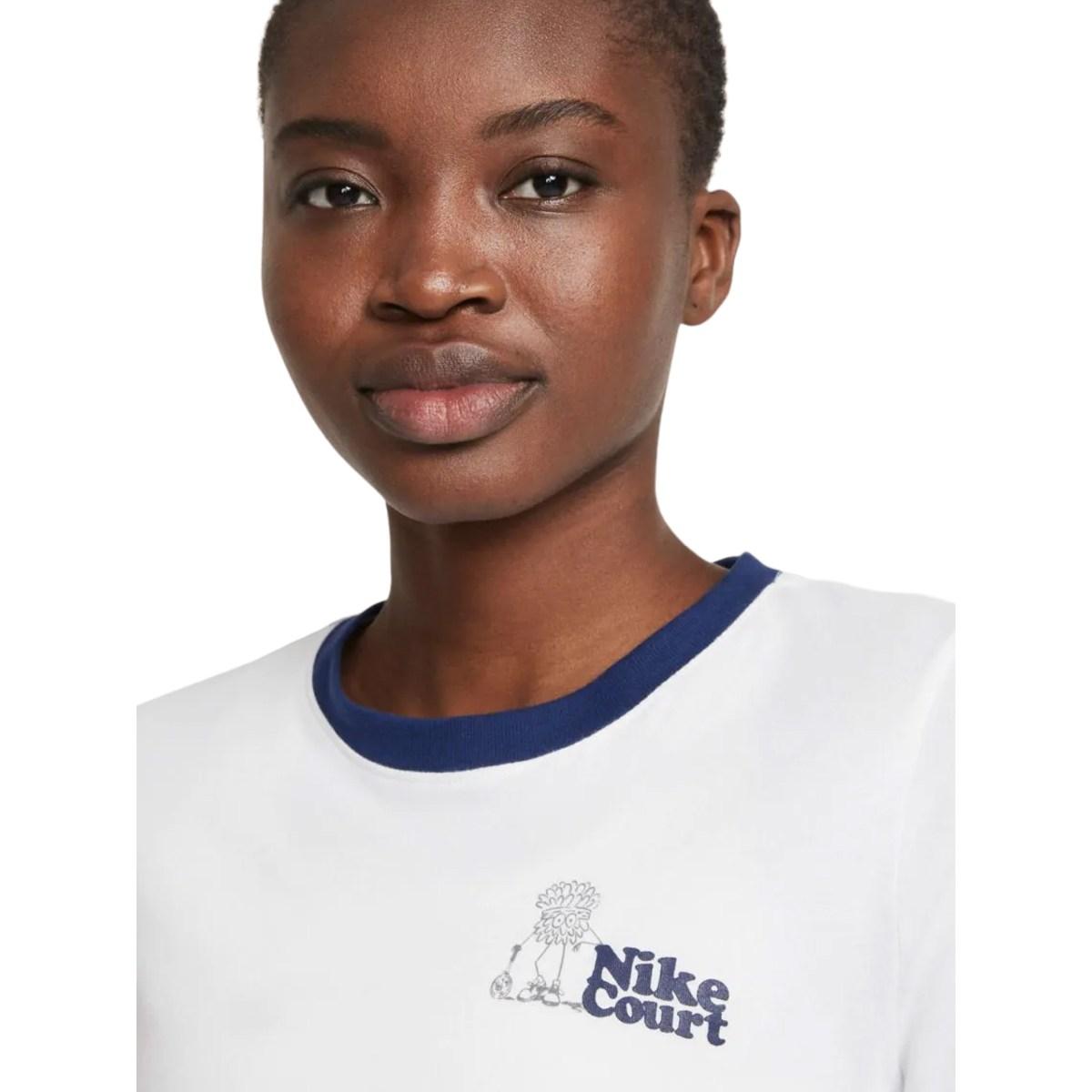 T-shirt tennis donna nike court dri-fit