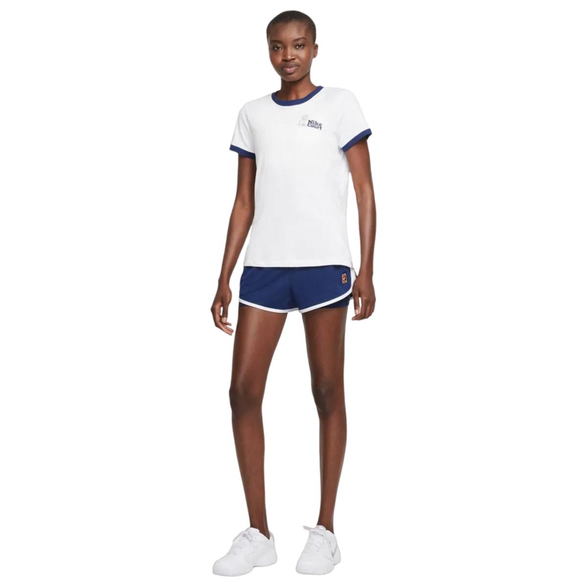 T-shirt tennis donna nike court dri-fit