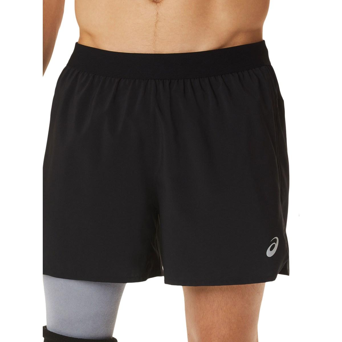 PANTALONCINI RUNNING UOMO ASICS ROAD 2IN1 -  Performance Black