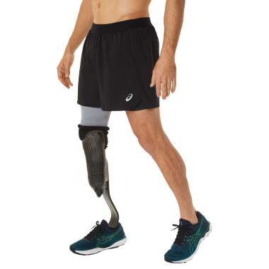 PANTALONCINI RUNNING UOMO ASICS ROAD 2IN1 -  Performance Black