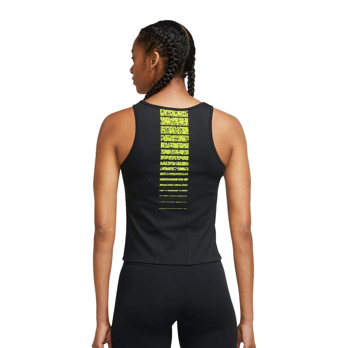 Canotta donna running nike dficon clash