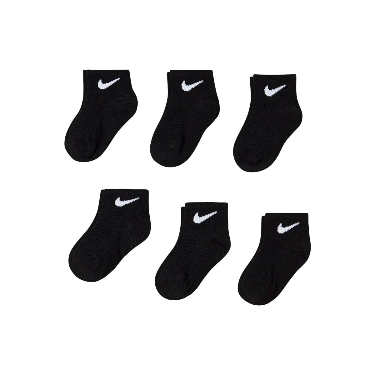 Calze Bambino Basic Pack Ankle 6PK -  Black