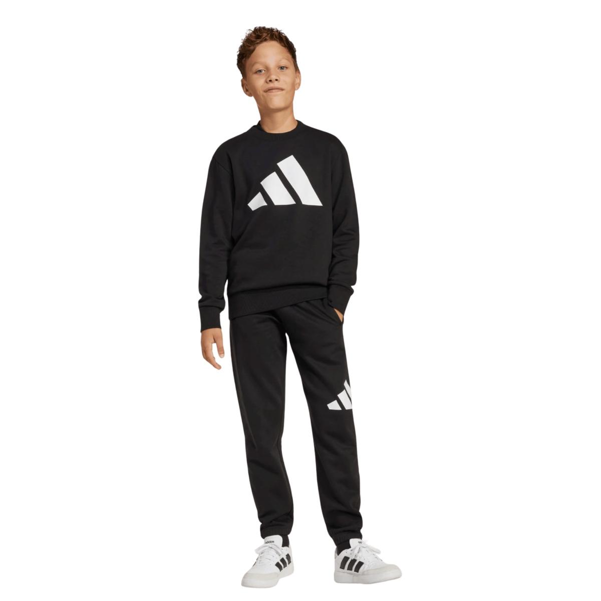 Adidas J BL FL JOG Tuta Bambino fleece