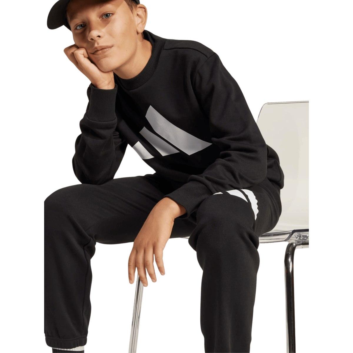 Adidas J BL FL JOG Tuta Bambino fleece