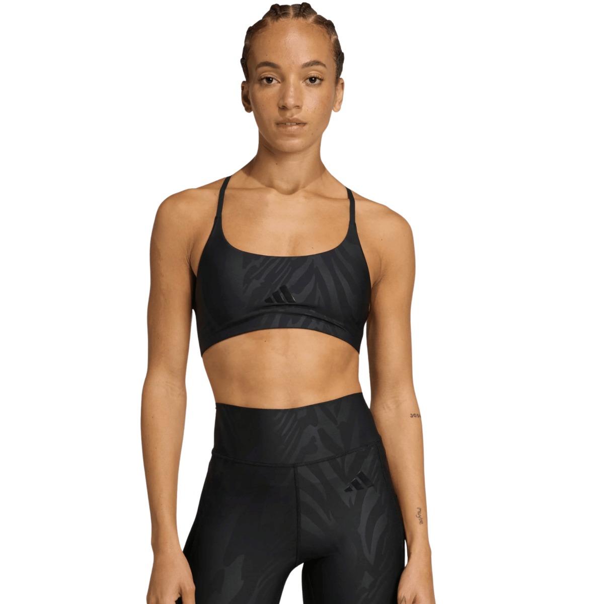 Adidas Aop Bra Reggiseno Sportivo Donna