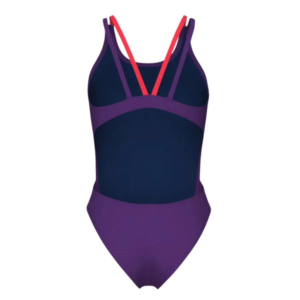 Arena Tech Multi Solid Costume Nuoto Donna