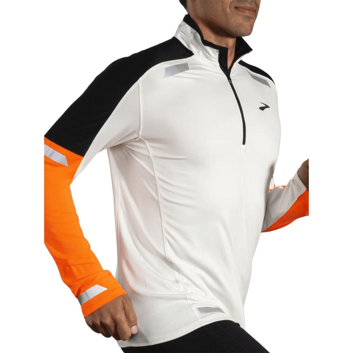 Brooks Run Visible 1/2 Zip 2.0 Maglia Zip Running Uomo