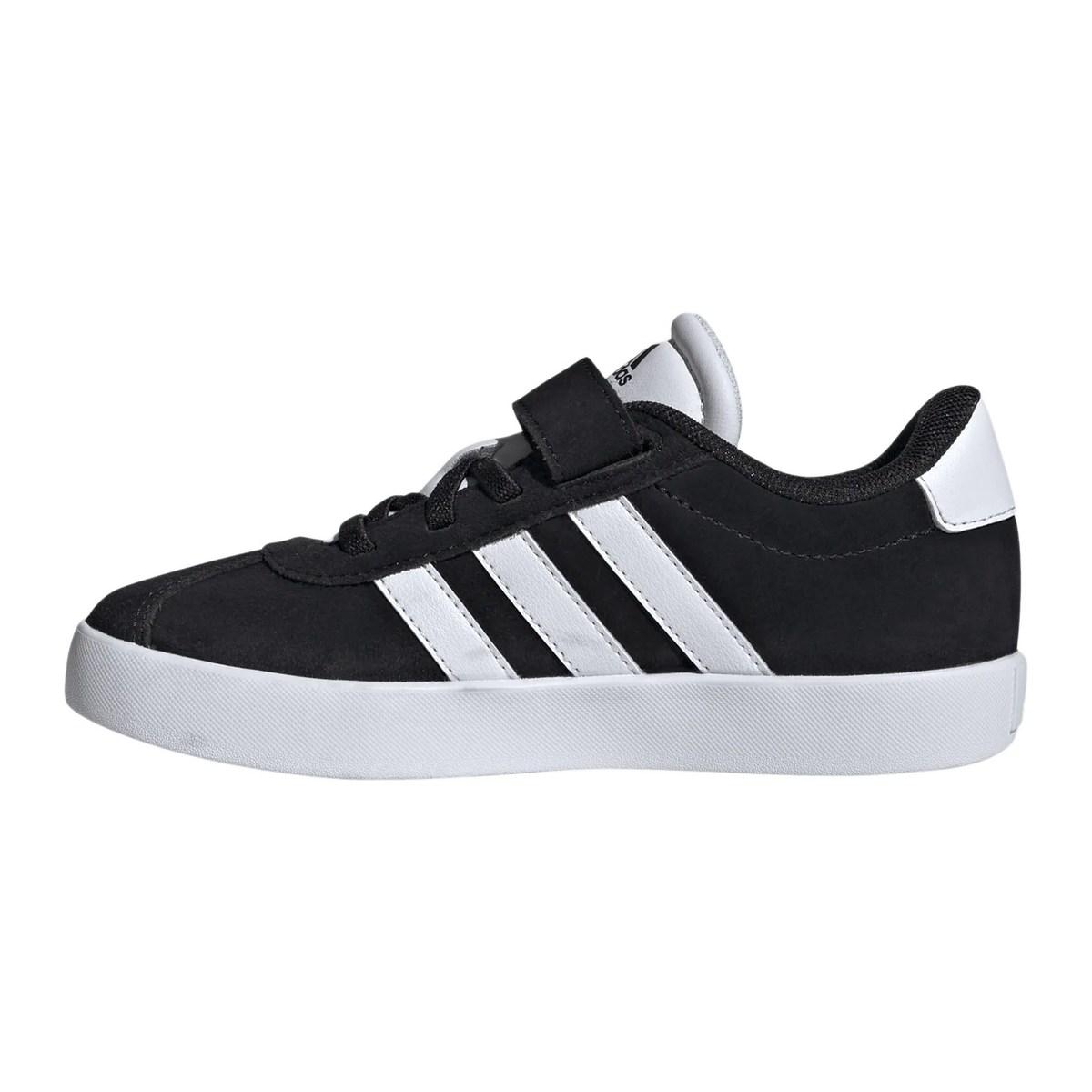 Adidas Vl Court 3.0 El C Scarpe Bambino  Cblack/Ftwwht/Cblack