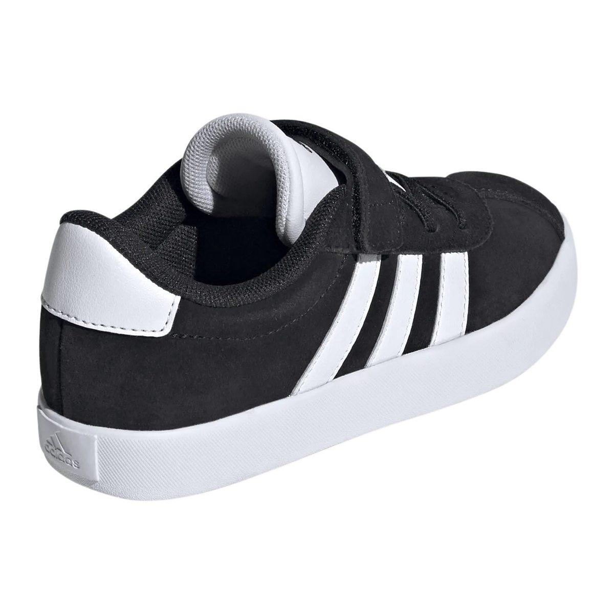 Adidas Vl Court 3.0 El C Scarpe Bambino  Cblack/Ftwwht/Cblack