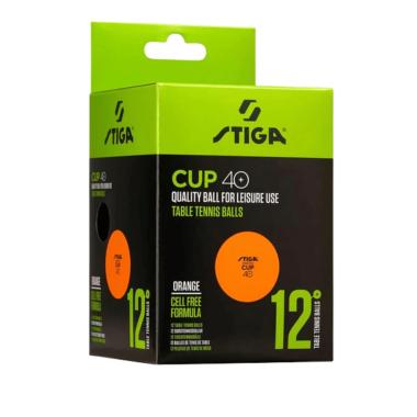Stiga Confezione 12 Palline Arancioni