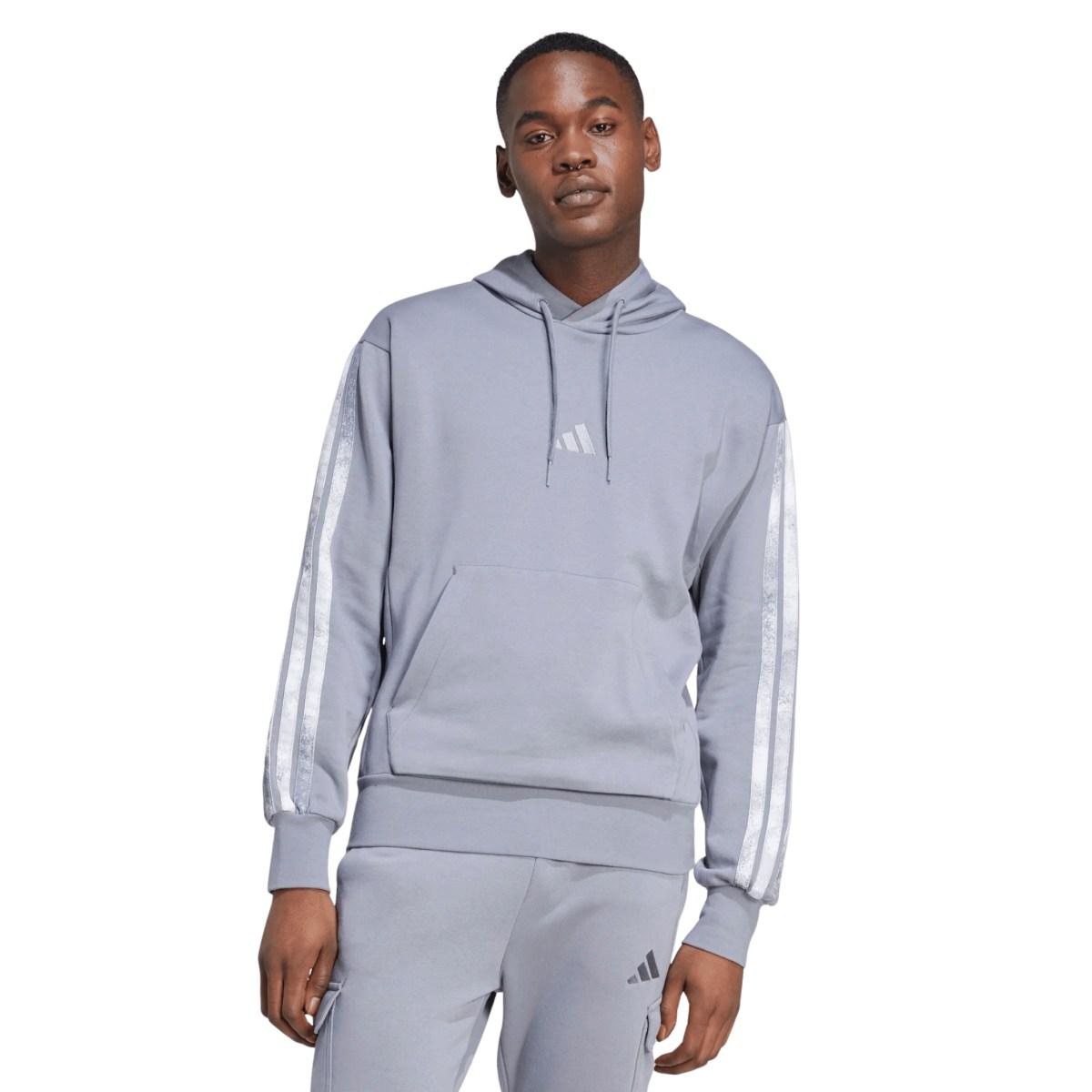 Adidas M Sea Aop Felpa Zip Uomo