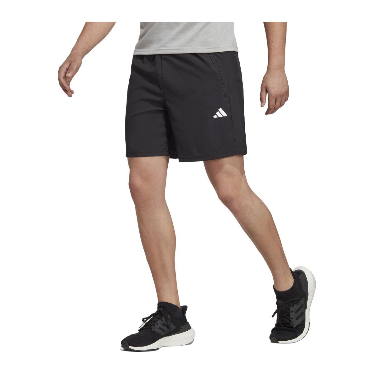 Adidas TR-ES WV Sho Black/White Shorts Pantaloncini Allenamento Fitness Uomo