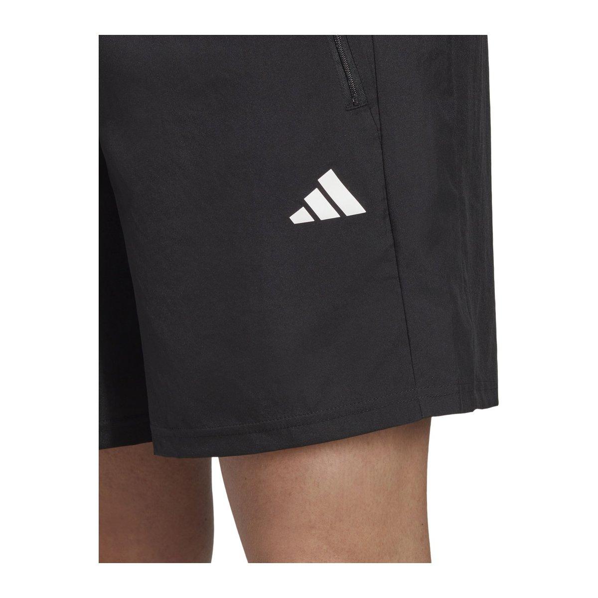 Adidas TR-ES WV Sho Black/White Shorts Pantaloncini Allenamento Fitness Uomo