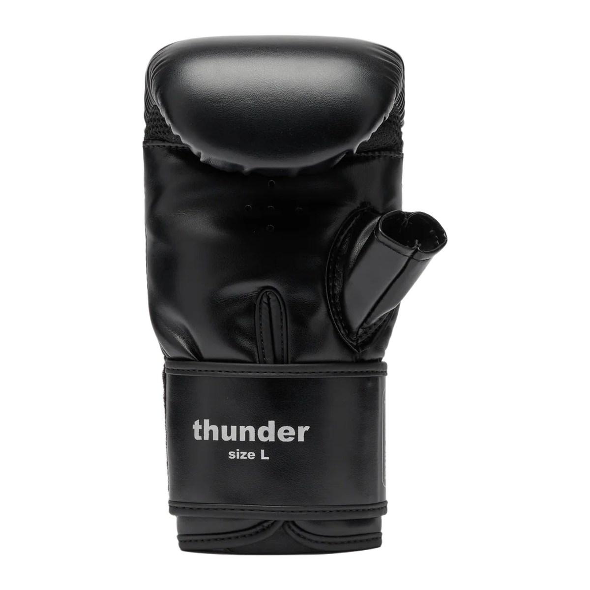 Guanti Da Sacco Thunder Nero Leone Per Boxe Uomo