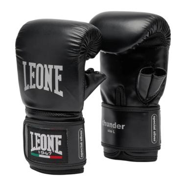 Guanti Da Sacco Thunder Nero Leone Per Boxe Uomo