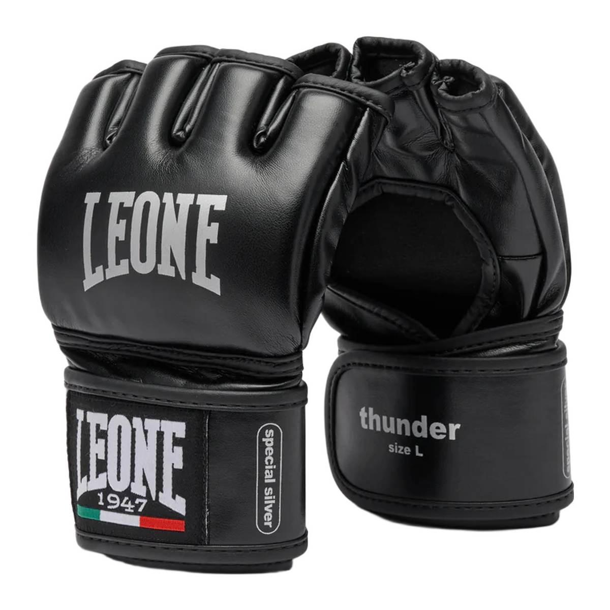 Guanti MMA Thunder Nero Leone per Boxe Uomo