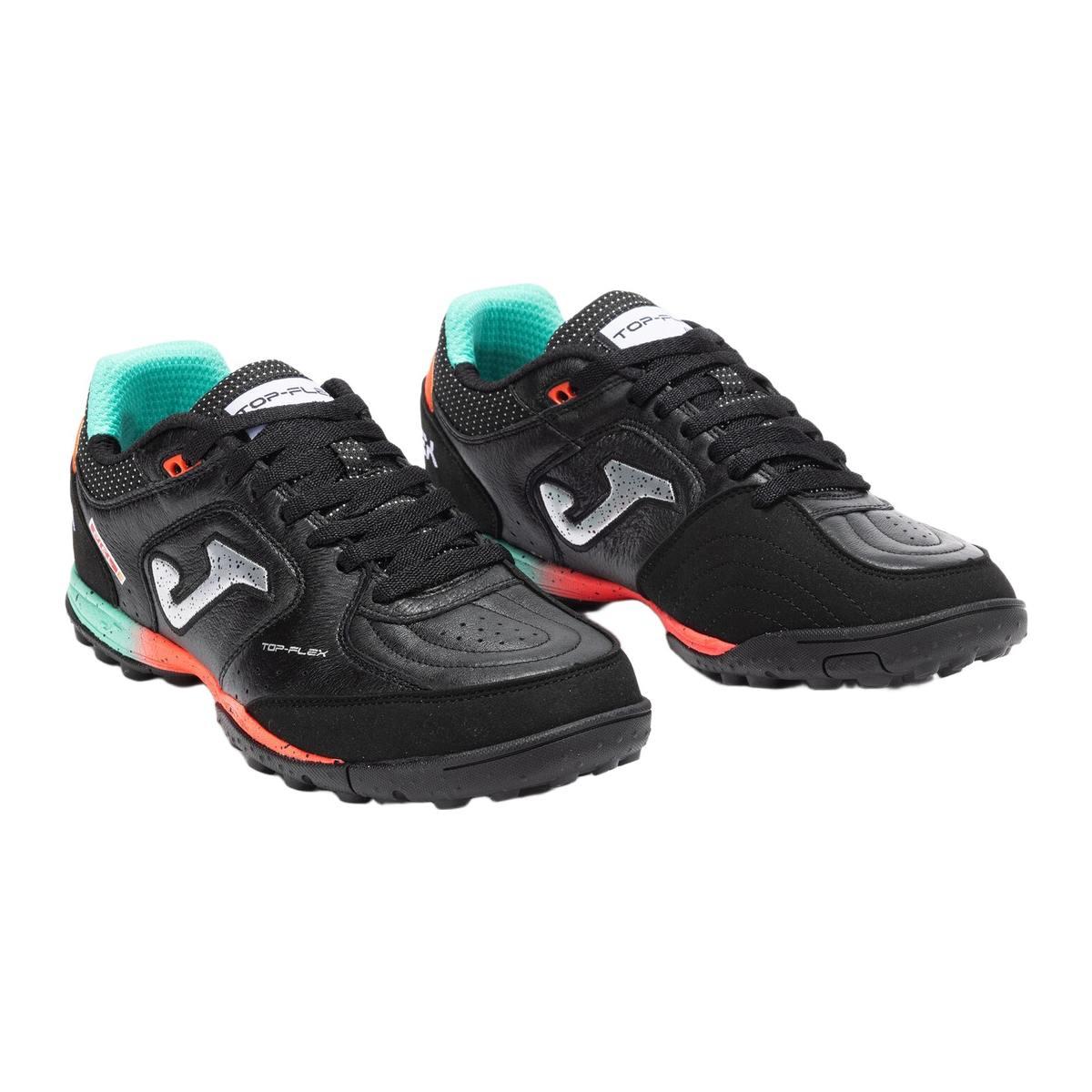 JOMA Top Flex 2501 Black Turf Scarpe Calcio Uomo Calcetto