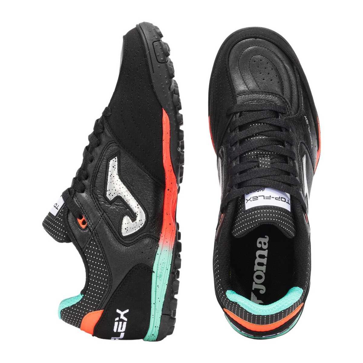 JOMA Top Flex 2501 Black Turf Scarpe Calcio Uomo Calcetto