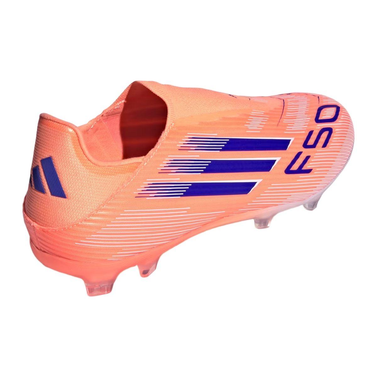 Adidas F50 League LL FG/MG Scarpe Calcio Uomo Arancione Blu Bianco