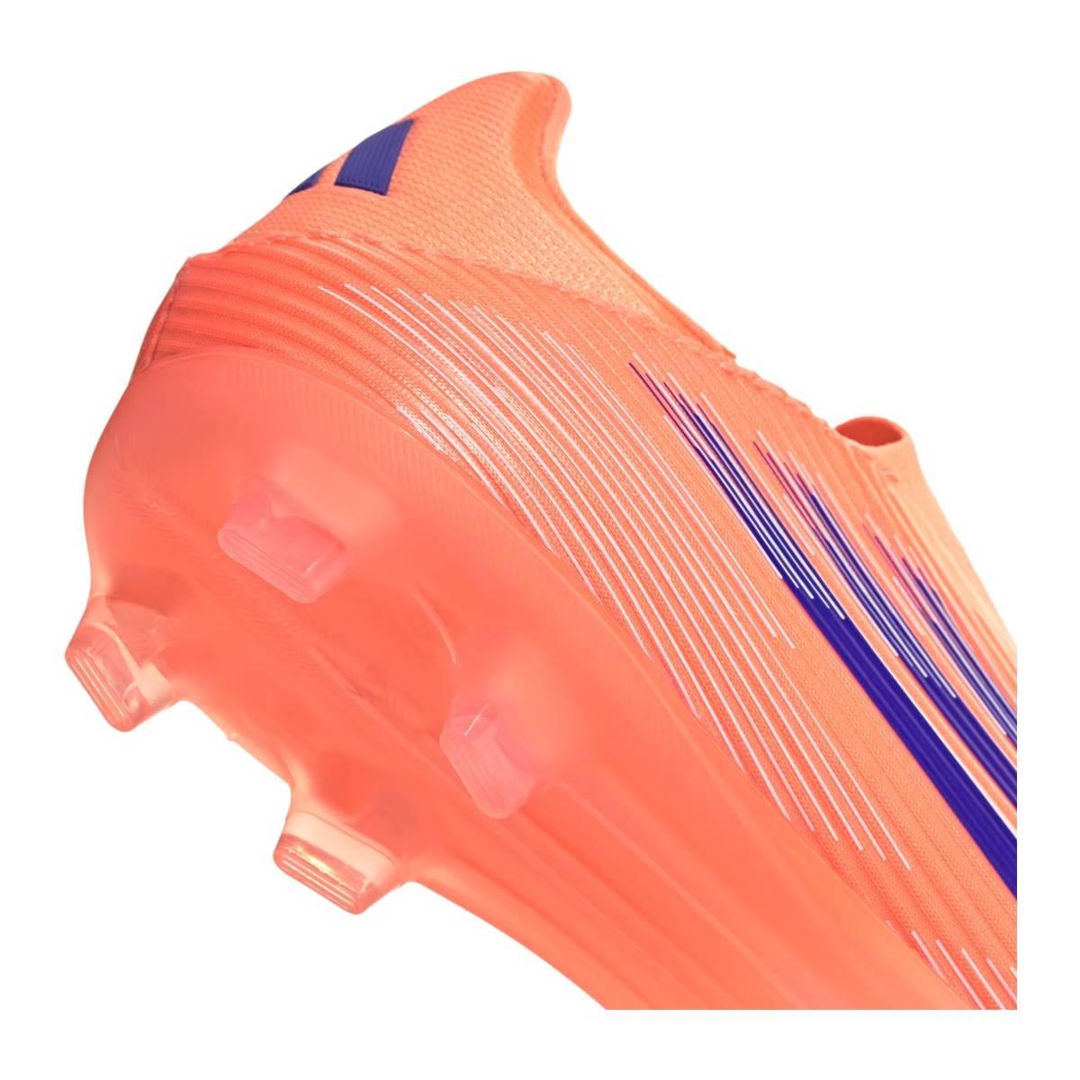 Adidas F50 League LL FG/MG Scarpe Calcio Uomo Arancione Blu Bianco