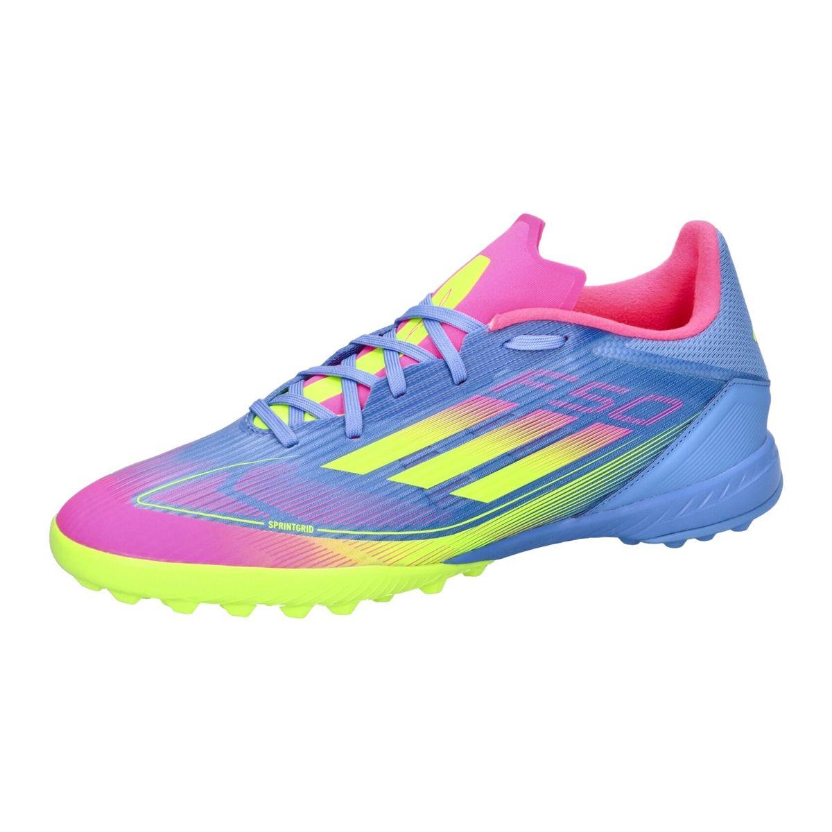 Adidas F50 League TF Scarpe Calcetto Uomo Blu/Fucsia/Lucido