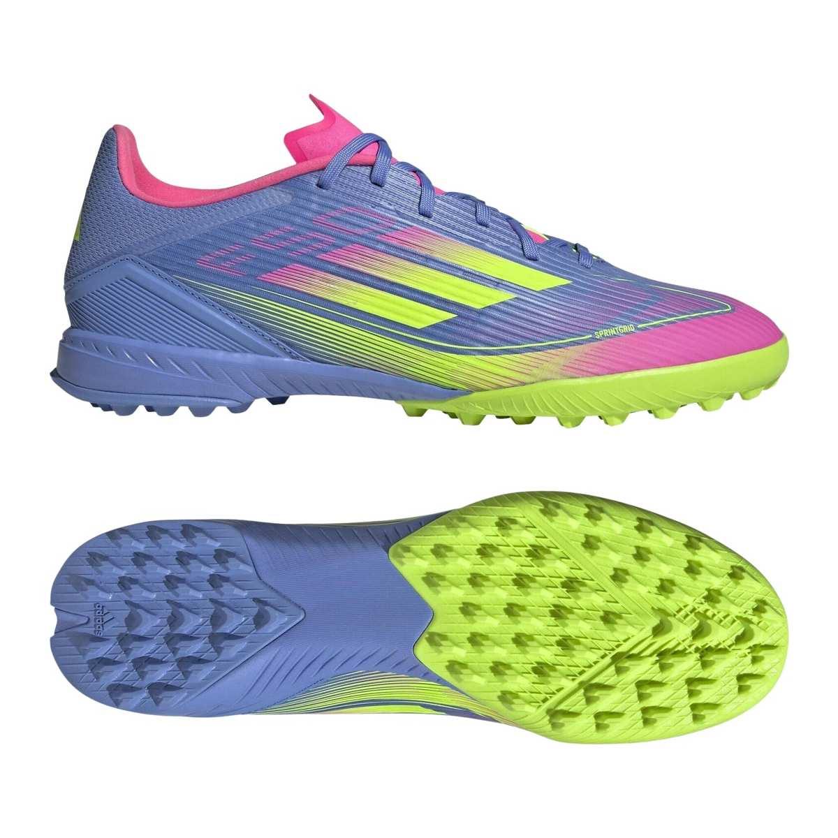 Adidas F50 League TF Scarpe Calcetto Uomo Blu/Fucsia/Lucido