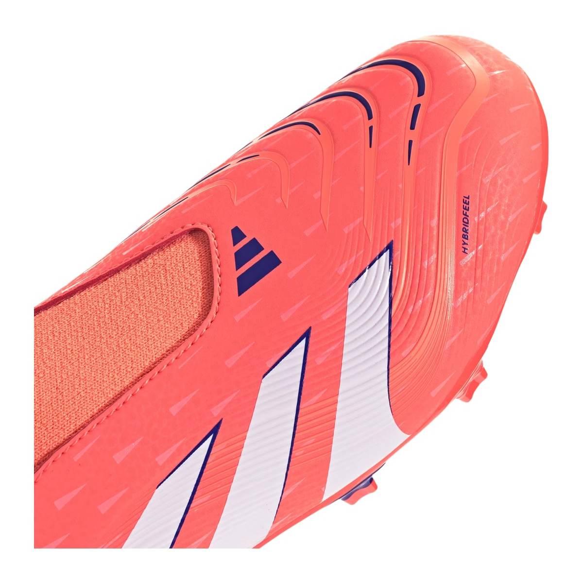 Adidas Predator League LL FG/MG J Scarpe Calcio Bambino Rosso/Bianco