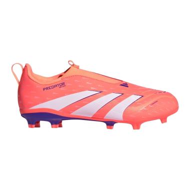 Adidas Predator League LL FG/MG J Scarpe Calcio Bambino Rosso/Bianco