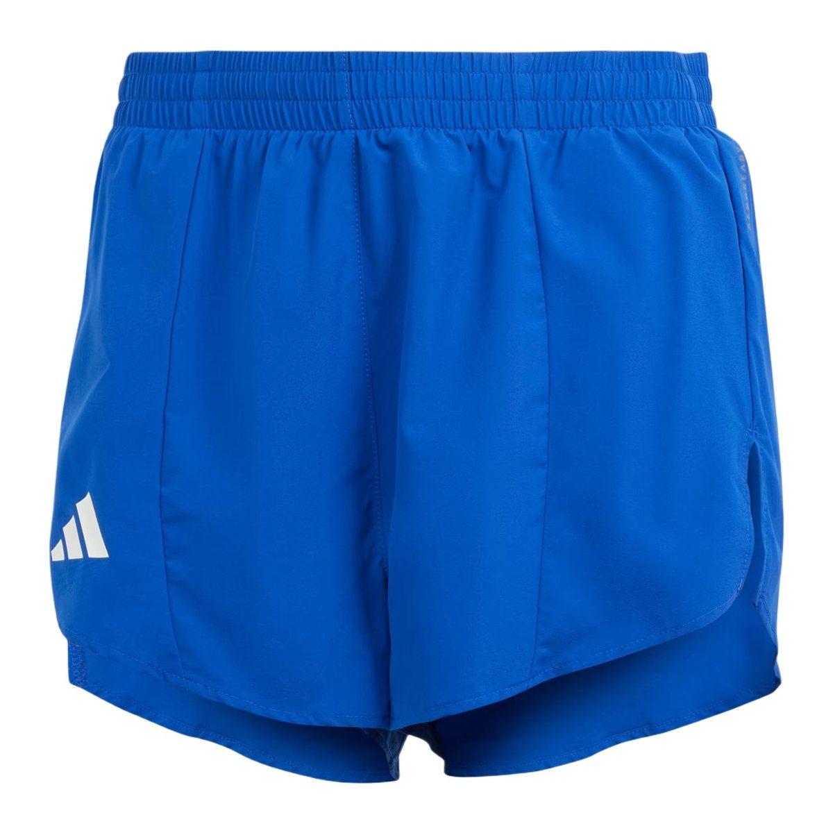 Adidas W Adizero E Short Royblu Pantaloni Running Donna Blu