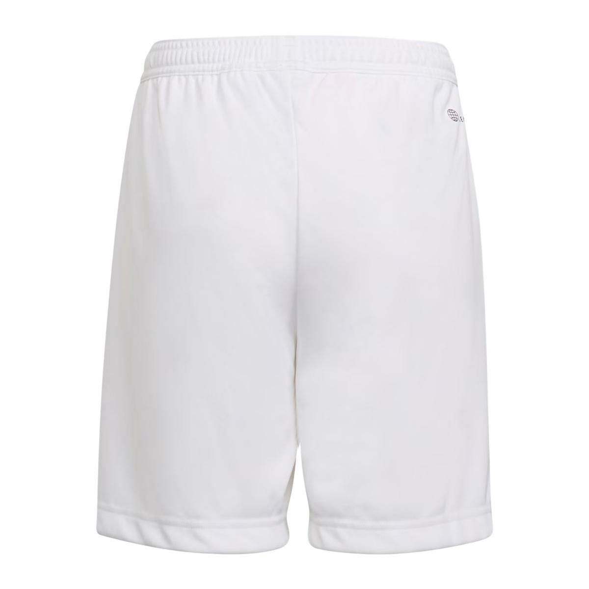 Adidas J Ent22 Sho Y White Pantaloncini Calcio Bambino Bianco