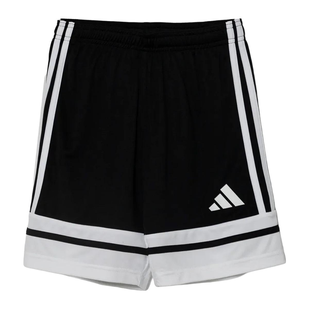 Adidas Squa25 Sho Y Pantaloncini Calcio Bambino Black/White
